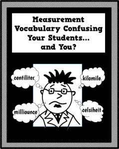 Is Measurement Vocabulary Confusing Your Students...and You?