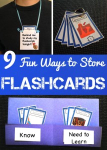 9 Ways to Store Flashcards Pin