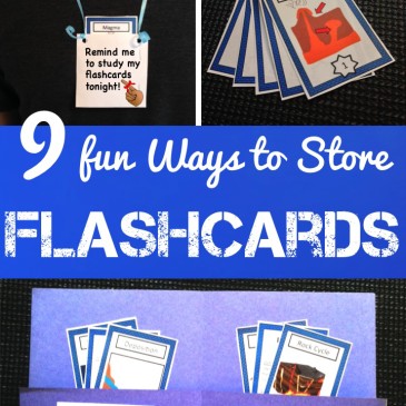 9 Fun Ways to Store Flashcards