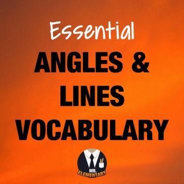 Angles and Lines Vocabulary