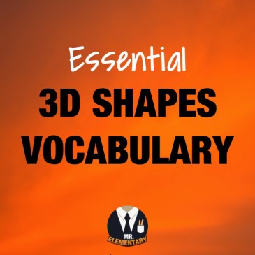 3D Shapes Vocabulary